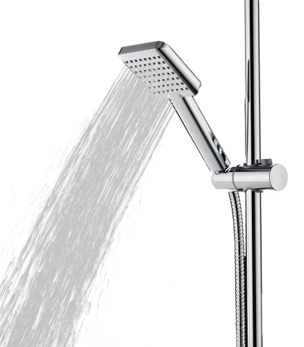 Душевая стойка Agger Fresh A0494000 настенная цвет хром - фото 5