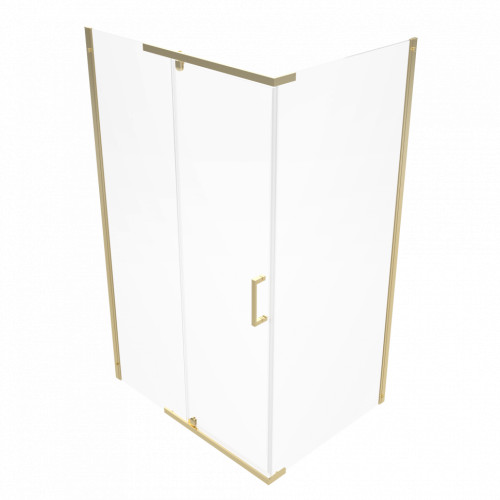 Душевой уголок Тритон Терра-Голд Щ0000073934 120х90 стекло прозрачное профиль хром без поддона - фото 4