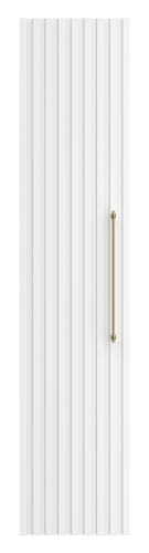 Шкаф-пенал Brevita Alicante ALI-05035-01 35х34х165 подвесной цвет белый - фото 2