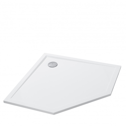 Душевой поддон Aquaton Калифорния 1A714936CA010 100х100 литьевой мрамор белый - фото 2