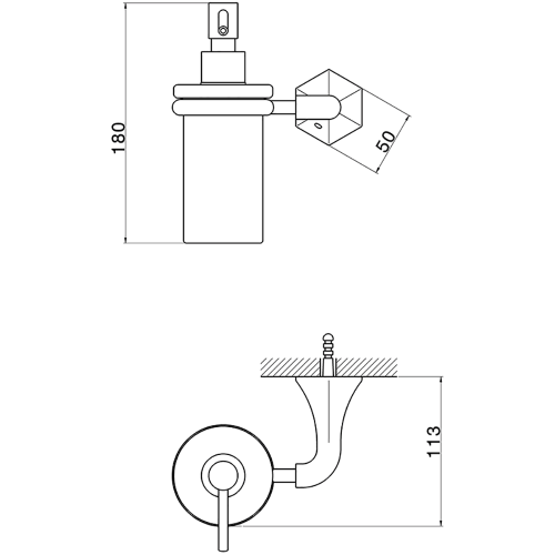 Дозатор Cisal Cherie CE09062021 - фото 2