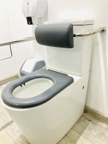 Поручень-опора с подушкой для инвалидов в санитарно-гигиенические комнаты Dstrana  8333 - фото 5