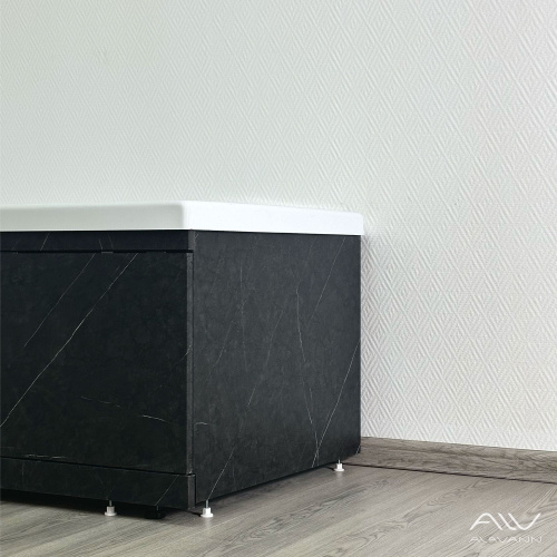 Экран под ванну Alavann Rita 75 см ALV0768004 торцевой МДФ черный - фото 2