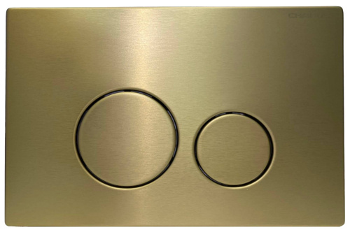 Клавиша смыва механическая CHARUS Robusto FP.330.BG.05 цвет брашированное золото