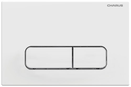 Клавиша смыва механическая CHARUS Elegia FP.320.12.01 цвет белый матовый