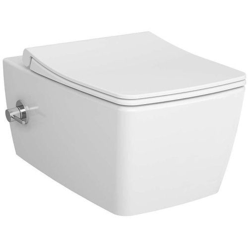 Чаша унитаза подвесная Vitra Metropole 7672B003-1684 цвет белый без сиденья безободковая каскадный смыв