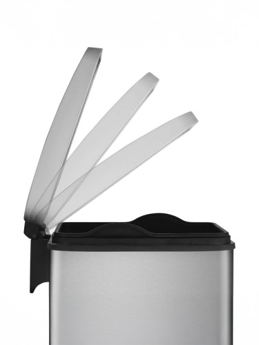 Ведро мусорное педальное WeltWasser WW TOBER BL 8L (10000003982) - фото 2