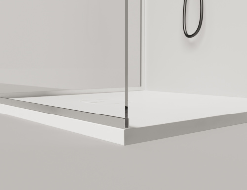 Душевой поддон Salini OASI 120323M 80х80 искусственный камень белый - фото 4