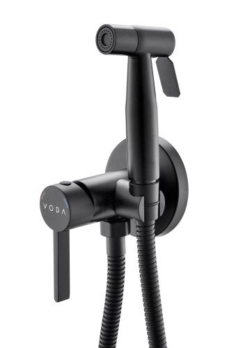 Гигиенический душ со смесителем Voda VSL01B VODA черный - фото 2