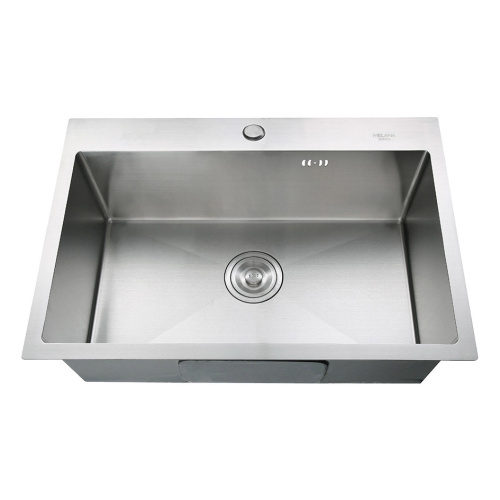 Кухонная мойка Melana ProfLine H6545 сатин 65х45 цвет сатин поверхность матовая - фото 3