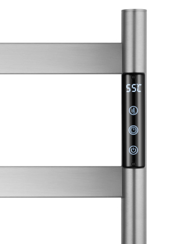 Полотенцесушитель Wonzon & Woghand Essen WW-A406-BR 48х96 электрический никель - фото 4