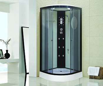 Душевая кабина Niagara Ultra 19020134 100х100 четверть круга с крышей ориентация универсальная