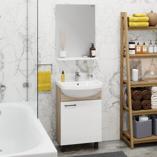 Тумба под раковину Onika Эко 105209 48х28х68 напольная - фото 5