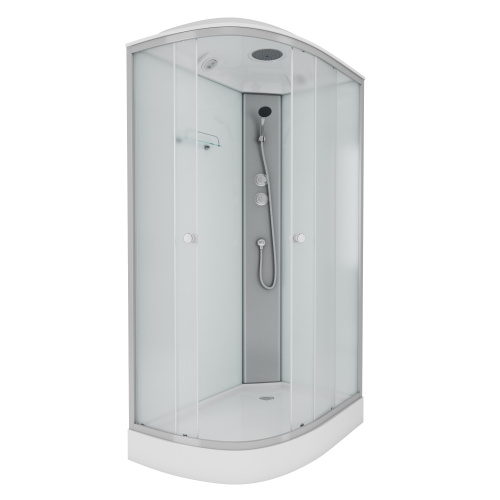 Душевая кабина Niagara Eco E120/80/13R/MT 120х80 четверть круга с крышей ориентация правая - фото 2