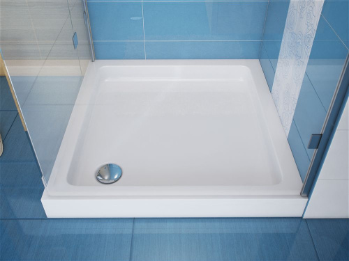 Душевой поддон Эстет Гамма ФР-00000755 90х90 литьевой мрамор с ножками - фото 3