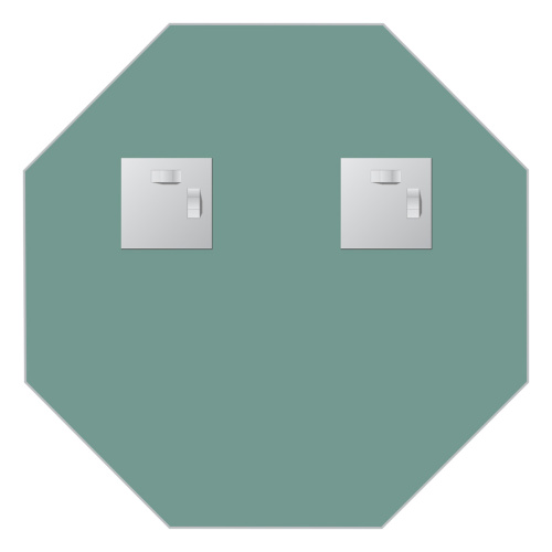 Зеркало в ванную Evoform Primary BY 0072 40х40 цвет хром - фото 3