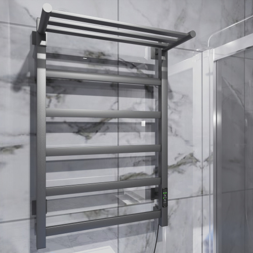 Полотенцесушитель Altasan ПарусПроф ПарусПроф8050ПГ подвесной 53х80 электрический графит - фото 3