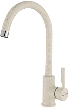 Смеситель для кухни Paulmark HOLSTEIN Ho212063-328 на раковину бежевый