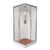 Душевая кабина AvaCan K K2010 100х100 прямоугольная с крышей ориентация универсальная