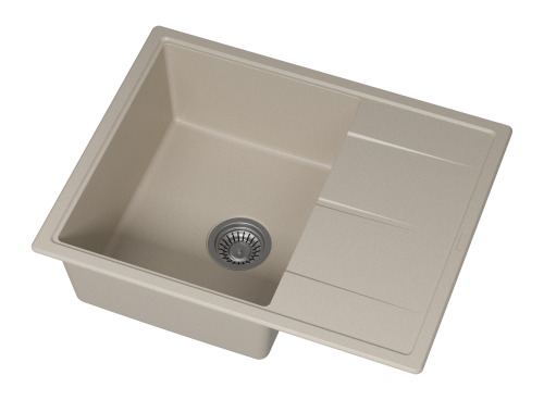 Кухонная мойка Misty Titan TIT-65х51-02 65х51 цвет бежевый - фото 4