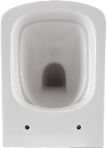 Чаша унитаза подвесная Allen Brau Liberty 4.33004.20 цвет белый без сиденья безободковая каскадный смыв - фото 4