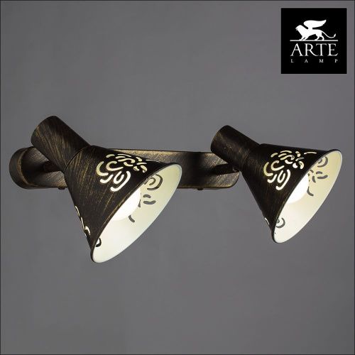 Спот Arte Lamp Cono (Цоно) A5218AP-2BR - фото 3