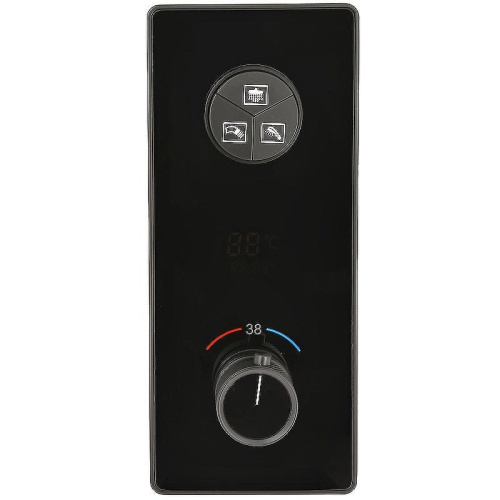 Душевая система ALMAes Ebro TVZ-8801 встраиваемая цвет черный - фото 3