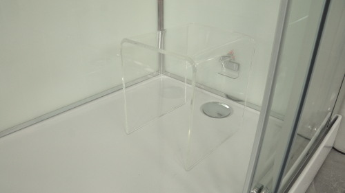 Душевая кабина Timo Premium H-506-T-CH/C 90х90 четверть круга с крышей - фото 5