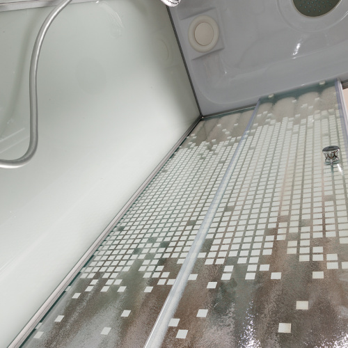 Душевая кабина AvaCan L920LGM+EL 120х80 асимметричная с крышей ориентация левая - фото 4