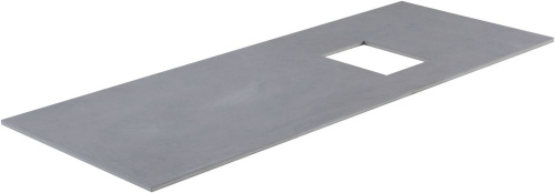 Столешница Allen Brau Infinity 1.21014.G 120х46 накладная цвет серый