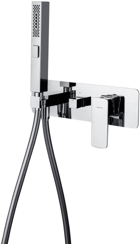 Смеситель для ванны с душем Allen Brau Infinity 5.21007-00 встраиваемый в стену хром - фото 2