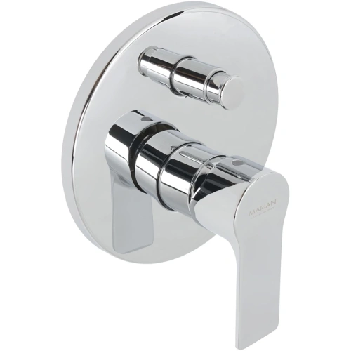 Смеситель для ванны Mariani Kali B00173KL встраиваемый в стену хром - фото 2