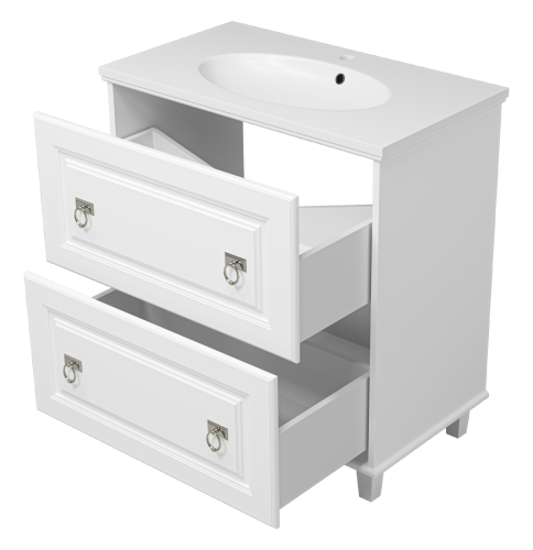 Тумба под раковину Misty Версаль П-Вер07080-0112Я 79х45х86 напольная - фото 4