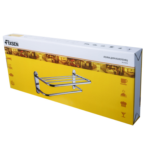 Полка в ванную комнату Fixsen Hotel FX-31015A - фото 3