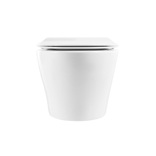 Чаша унитаза подвесная BelBagno ACQUA BB340CHR цвет белый без сиденья безободковая каскадный смыв - фото 5