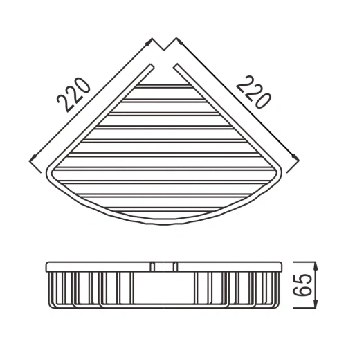 Полка в ванную комнату Rose RW RW11 - фото 3