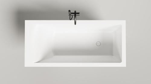 Ванна из искусственного камня Salini CASCATA 105022M 150х70 встраиваемая прямоугольная - фото 3