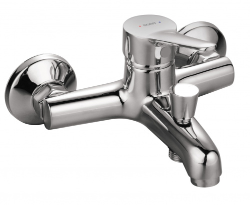 Смеситель для ванны и душа Dorff Optima D2010000 настенный хром - фото 2