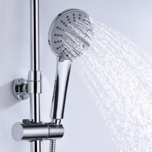 Душевая стойка WasserKRAFT SK16601CH настенная цвет хром - фото 4