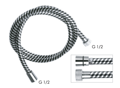 Шланг для душа Remer 332CNNC150 хром - фото 2