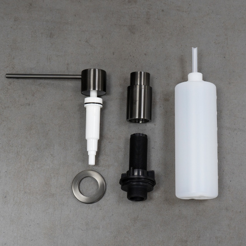 Дозатор кухонный LeMark Expert LM8203GMN - фото 4