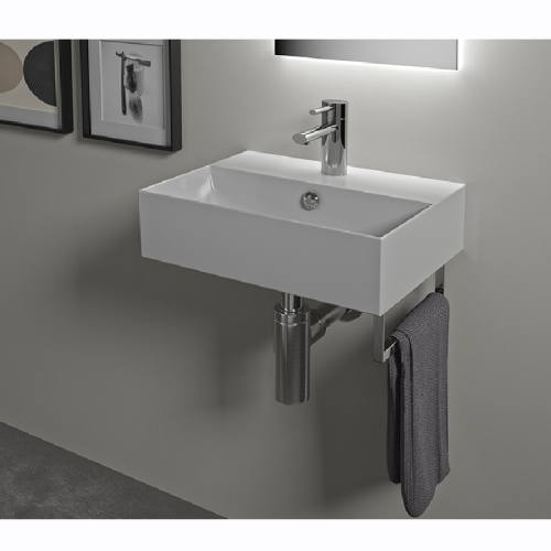 Раковина из санфаянса Hatria BAHIA_13 BH0600465011TS0 60х47 подвесная цвет белый