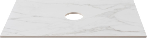 Столешница Allen Brau Reality 1.32022.M 71х46 накладная цвет белый - фото 3