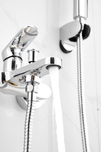 Смеситель для ванны и душа BELZ B61713 настенный хром - фото 4