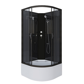Душевая кабина Niagara Classic 65081434BK 90х90 четверть круга без крыши ориентация универсальная