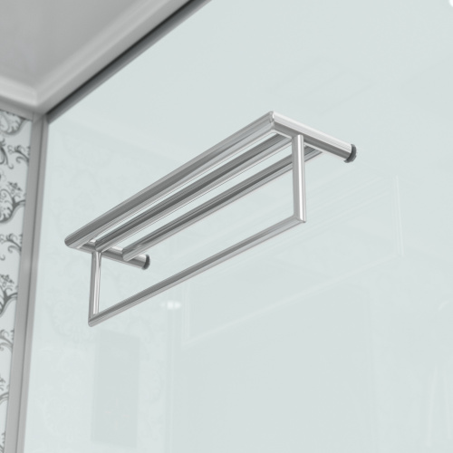 Душевая кабина Niagara Luxe 7714W 100х90 прямоугольная с крышей ориентация универсальная - фото 4