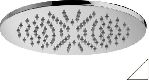 Верхний душ с держателем Paffoni Master ZSOF074BO + ZSOF034BO белый - фото 2