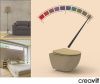 Чаша унитаза подвесная Creavit Free FE320-11CM00E-0000 цвет коричневый без сиденья душевой смыв