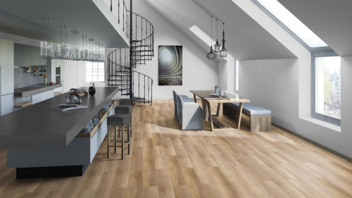 SPC ламинат Tarkett Bass House Dillon Т080426 толщина 0,4 см 32 класс 1220х195 - фото 3