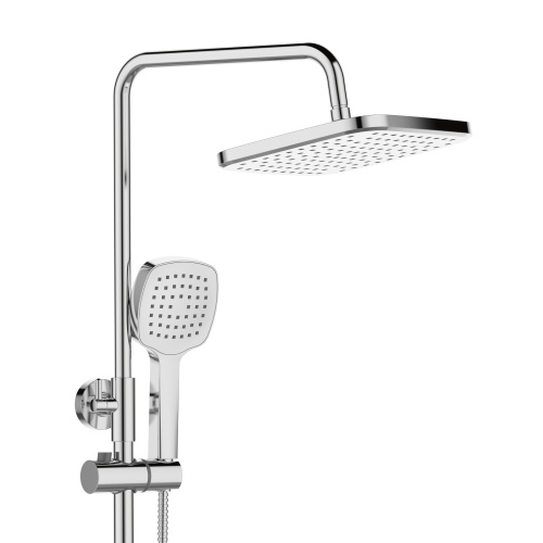 Душевая стойка Orange Thermo T02S4-912cr настенная цвет хром с термостатом - фото 4